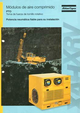 Compresor tipo pto unida compresora nueva atlas copco