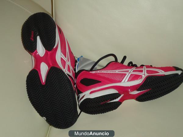 Vendo ASICS GEL RESOLUTION SPEED CLAY MUJER 37.5