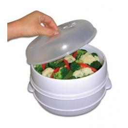 Envase para Cocinar al Vapor MicroWave Steamer