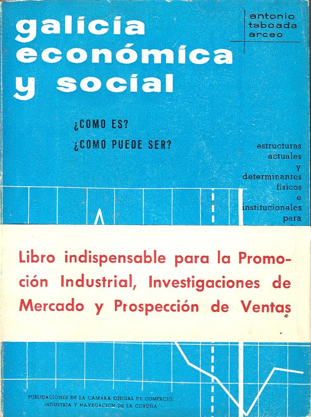 Antonio Taboada Arceo. Galicia económica y social. 1966. Galicia.