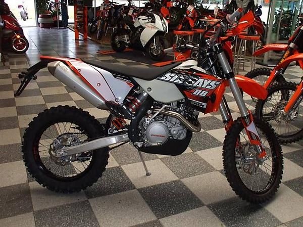 KTM EXC 450 SIX DAYS 08