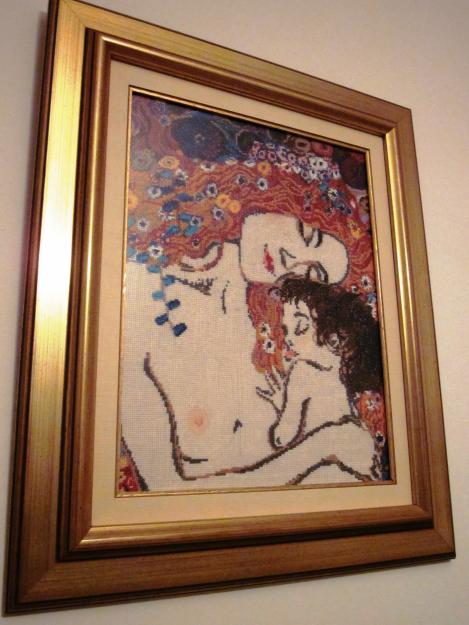 Se vende cuadro de punto de cruz de Gustav Klimt  