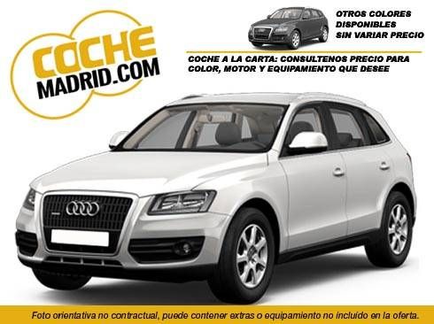 Audi Q5 2.0TDI 143CV QUATTRO 6VEL. BLANCO O NEGRO SOLIDO. NUEVO.NACIONAL.