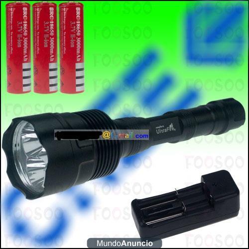 Linterna de 3800 lumen ideal para aguardos