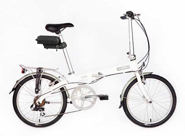 Bicicleta electrica plegable