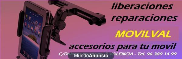 Cambiar pantallas Iphone 3g 4g 4s samsung i9000 i9003 i9300