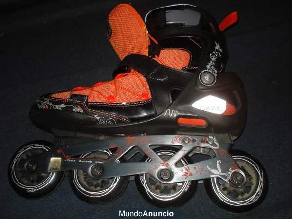 Patines línea Oxelo FIT7 Talla 41.5, usados 1 vez