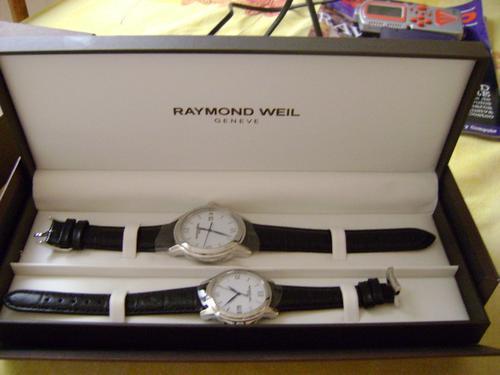 VENDO ESTUCHE DE RELOJES RAYMOND WEIL ORIGINALES NUEVOS