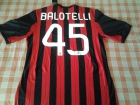 Camiseta oficial ac milan balotelli 13/14 - mejor precio | unprecio.es