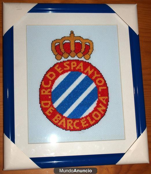 Escudo Espanyol- Punto de Cruz