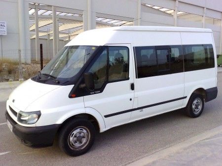 FORD TRANSIT 9PLAZAS+CARGA,AñO 2004,AIRE ACONDICIONADO,MOTOR 2,4TDCI - Valencia