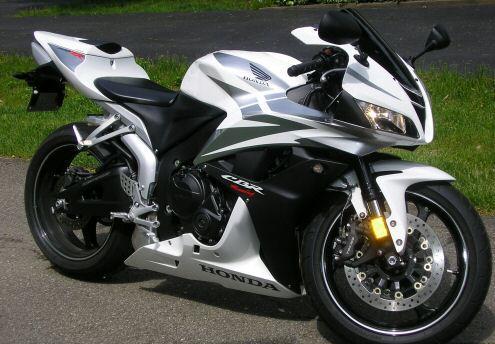 2007 Honda CBR Blanco 600RR