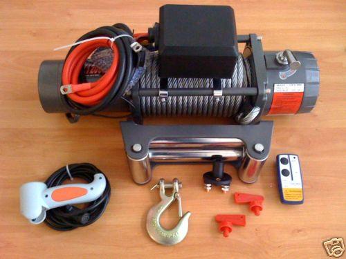 CABRESTANTE TREUIL VERRICELLO GUINCHO WINCH 12000LB 12V