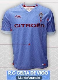 camisetas celta 2013