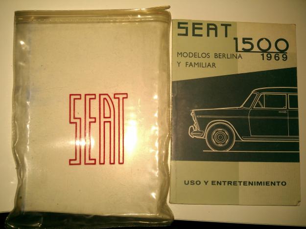 Manual seat 1500 año 1969