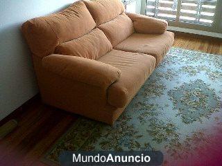 VENDO SOFA NARANJA GRANDE 70? ! MUY CONFORTABLE!