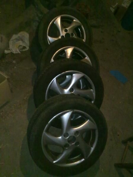 Vendo 4Llantas peugeot 206 xs 15