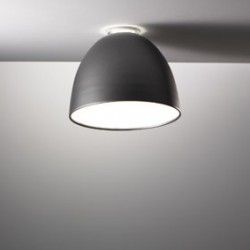 Artemide Nur mini fluo soffitto gris aluminio - iLamparas.com