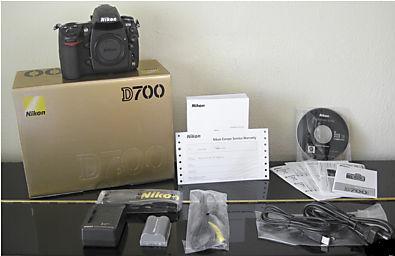 NIKON D700 NUEVA CON TODO INCLUÍDO