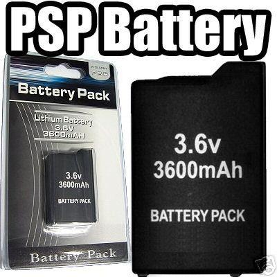 BATERÍA 3.6v 3600mAh PARA PSP 1000 FAT SERIES