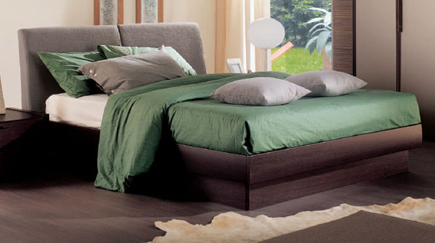 Cama Fiby con armazn de la cama Class Box con somier - acolchado