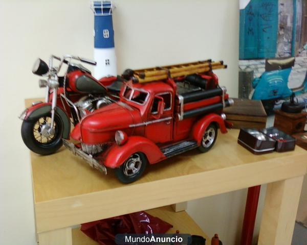 maquetas montadas coches bomberos