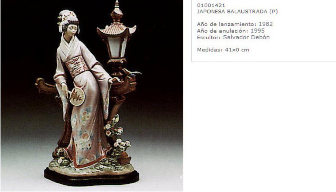 Venta de figuras de lladro