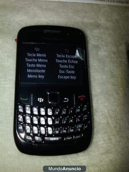 Se vende Blackberry Curve 8520 Nueva a estrenar