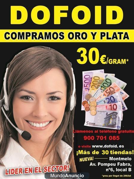 COMPRO ORO DOFOID MONTMELÓ, CONSIGUE DINERO POR TUS JOYAS VIEJAS!