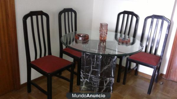 Sillas comedor y mesa