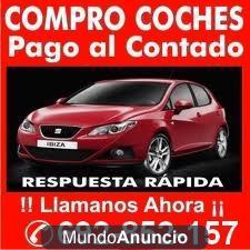 ¿¿ VENDE SU COCHE ?? COMPRO TODAS LAS MARCAS Y MODELOS