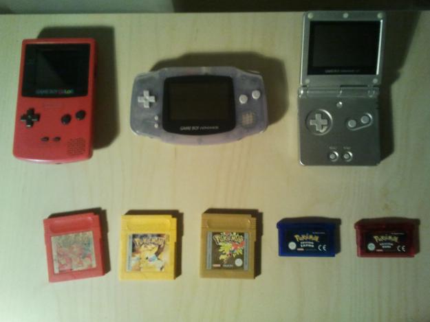 NINTENDO GAMEBOY+JUEGOS POKEMON TODAS EDICIONES!!