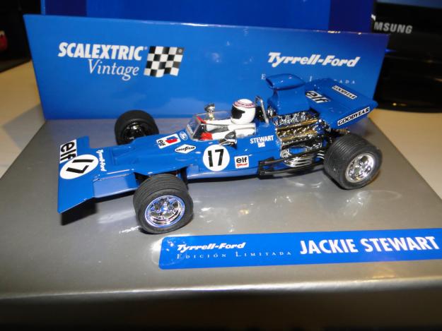 [Vendo ]SCALEXTRIC VINTAGE 6178 TYRRELL FORD 1971 JACKIE STEWART (edicion limitada)