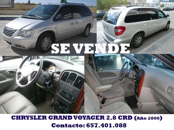 Chrysler Grand Voyager 2.8 CRD 150 cv (Año 2006)