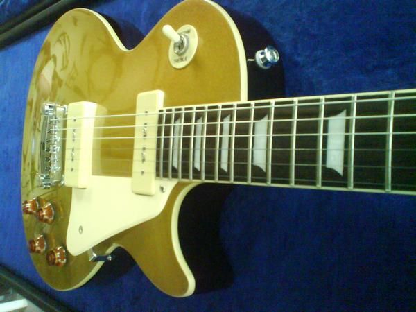 epiphone les paul gold top 56