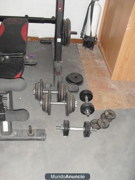 gimnasio en casa completo