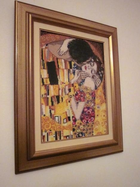 Se vende cuadro de punto de cruz de Gustav Klimt 