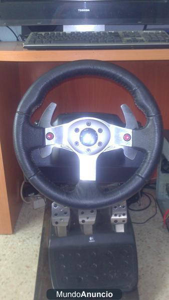 Logitech G25 y thrustmaster ferrari f430