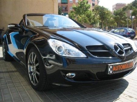 MERCEDES SLK 200 K BLACK EDITION - Barcelona