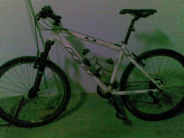 Bicicleta de montaña Felt Q 800 Blanca y negra