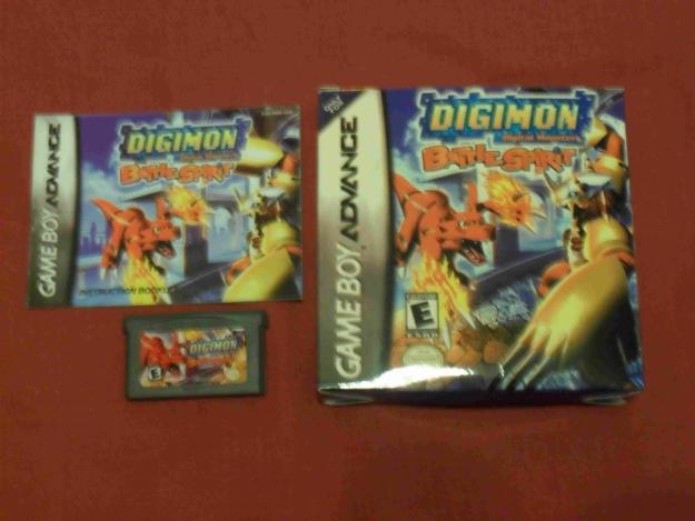 Gameboy Advance - Digimon Digital Monsters Battle Spirit