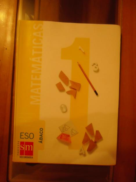 Libro Matemáticas 1º ESO SM Ábaco