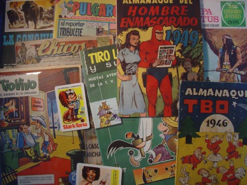 Tebeos,Manga,albumes cromos,juguetes etc..compro