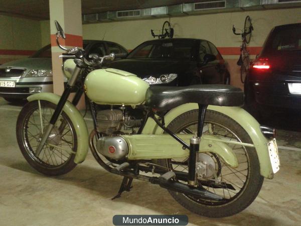 VENDO MONTESA BRIO 80 COLOR VERDE TRUCHA AÑO 1955