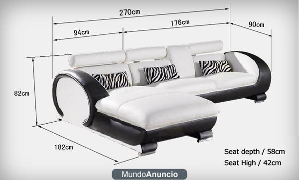 SOFAS RINCONERAS DE PIEL