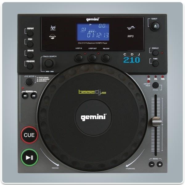 REPRODUCTOR CD / MP3 GEMINI CDJ-210 - - - BASEDJ MALAGA