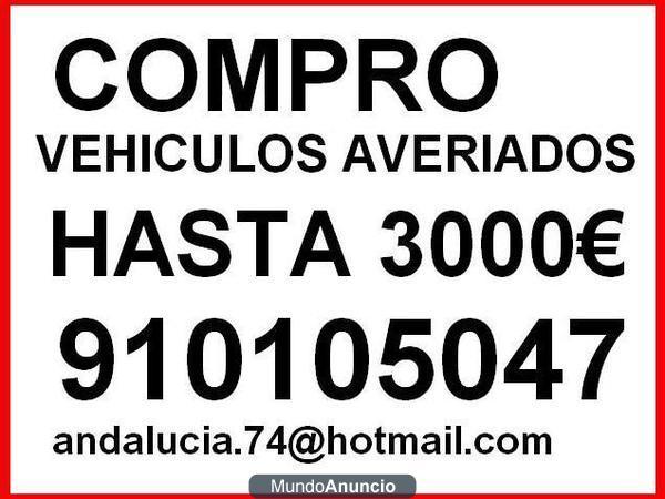 COMPRO VEHICULOS AVERIADOS