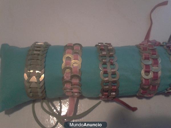 Pulseras de chapas diseños especiales