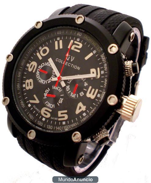 Reloj original GV *STEEL RACER*50mm XXL