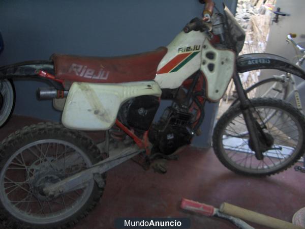 RIEJU MR 75 FUNCIONANDO DE 1986